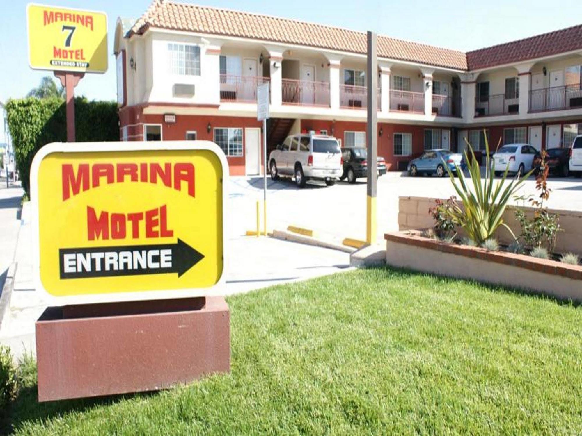 Marina 7 Motel Los Angeles Dış mekan fotoğraf